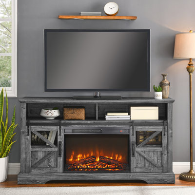 Foyer électrique encastrable 26 po: chauffe-terrasse ultra-mince avec bûche et flamme réaliste, télécommande, minuterie, double protection, chaleur de 1400 W, 5000 / H, jusqu'à 400 pieds carrés 26 pouces - contrôle de la surchauffe 50000 heures