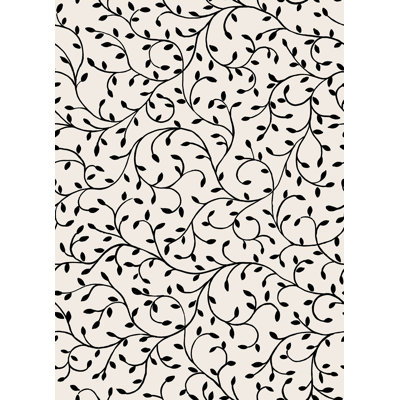 Rouleau de papier peint feuilles de jardin françaises L 33 pi x l 20,5 po Yuki Osada