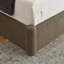 Lit plateforme rembourré Braya Luxury Boucle avec rangement et relevage hydraulique, design arrondi.-123040676-137764082
