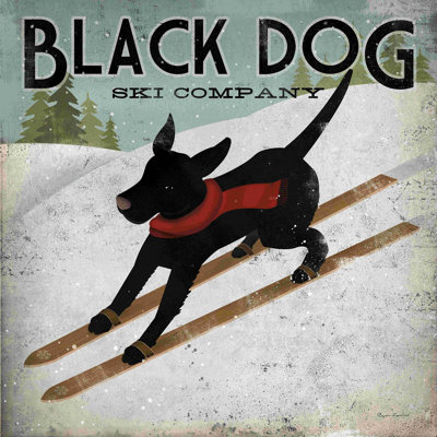 " Black Dog Ski " by Ryan Fowler