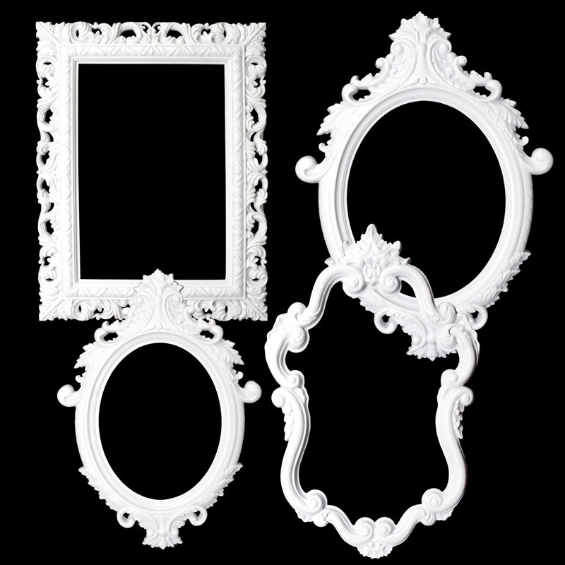 Maura Picture Frame - Set of 4, White
