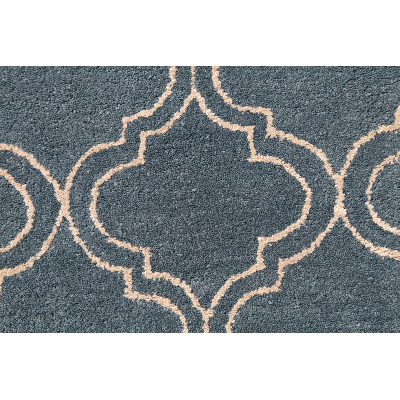 Marva Trellis Hand Tufted 155cm X 245cm Area Rug