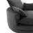 360° Swivel Sofa Chair Accent Barrel Chair 57.5" Swivel Round Chair with Dual-layer Cushion Design and 3 Removable Pillows-1496819952