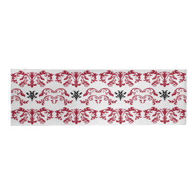 Tapis de couloir blanc