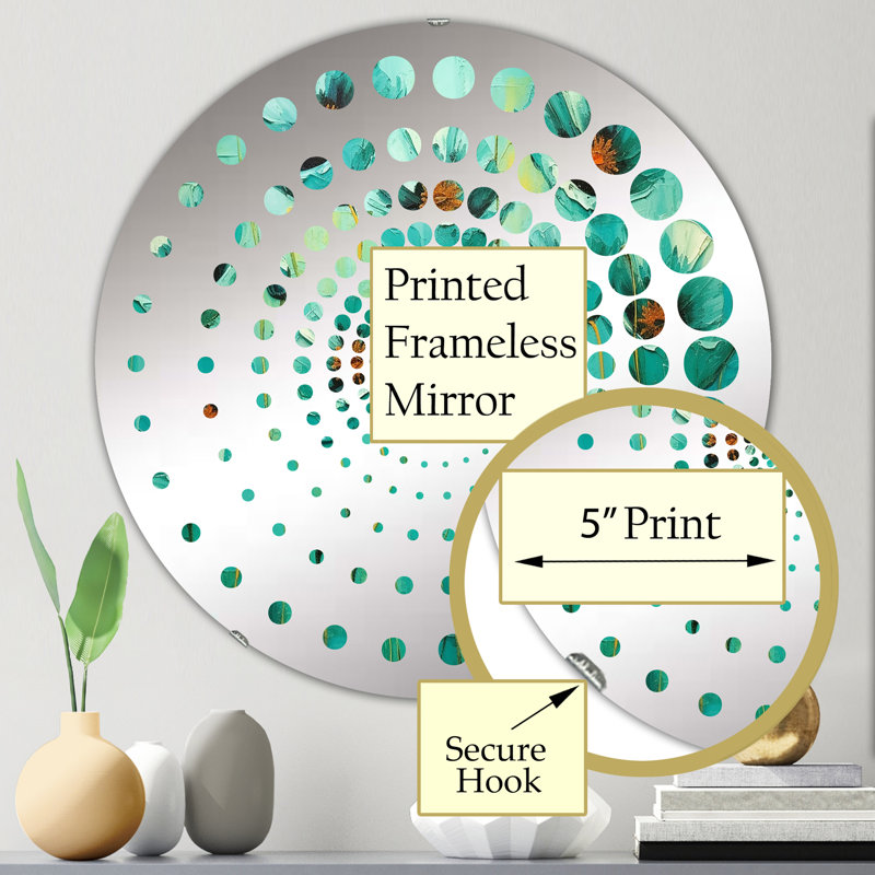 Circle Mirror, 23.6" x 23.6"