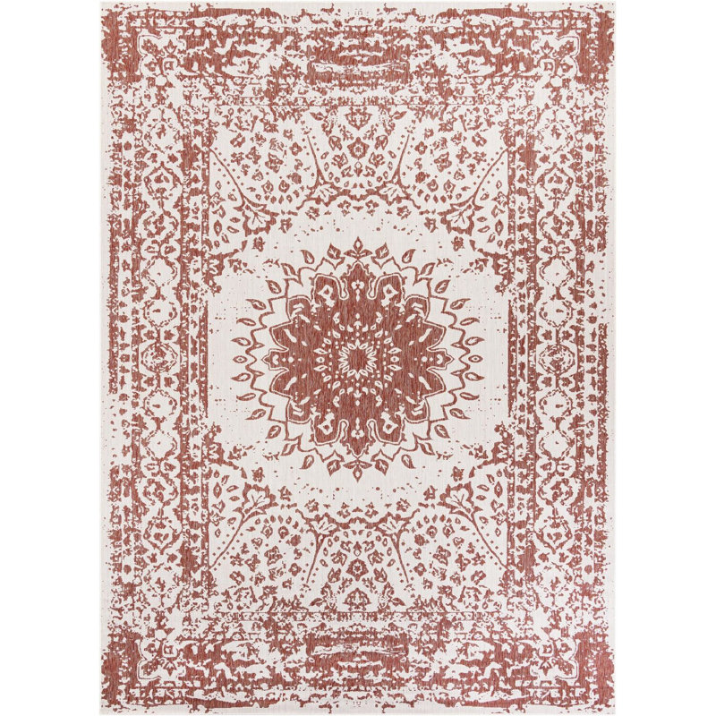Tapis de couloir Contemporary Hitchens, Rectangle 10 pi x 14 pi 1 po