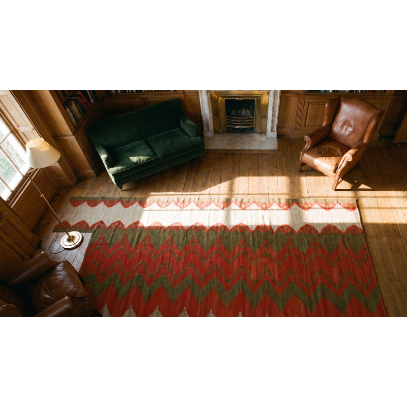 Antique Bessarabian Flat Woven Hallway Runner Rug