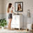 Bathroom Vanity with Ceramic Basin, Bathroom Storage Cabinet with Drawer and 2 Soft Closing Doors-125772651-125772653