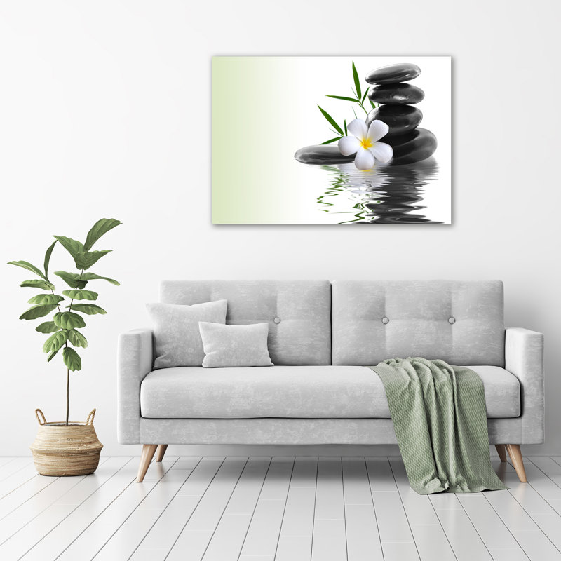 Zen Stones - Wrapped Canvas Print