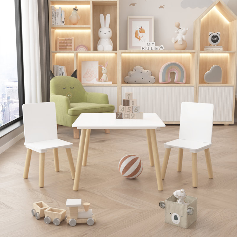 Ensemble de salle à manger carré 23,6 po x l 23,6 po Babloo