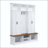 62.2" Entryway Hall Tree with Bench, Top Cubbies & Bottom Storage-129045979