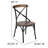 Lara 17.5'' H Ash Stacking Side Chair