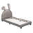 Upholstered PU Leather Platform Bed-613660209-666829895