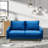Govany 57.8'' Velvet Loveseat-861520778-861520779