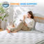 Matelas en mousse hybride et rafraîchissante 12/14 po, soulagement de la pression et isolement du mouvement, CertiPUR-US, matelas dans une boîte-1631648057-1629071778