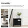 Amberlyn 27.2'' H Traditional  2-Drawer Nightstand with Built-In Outlets and Solid Wood Legs and Open Shelve