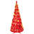 6FT Red Pop-Up Christmas Tree
