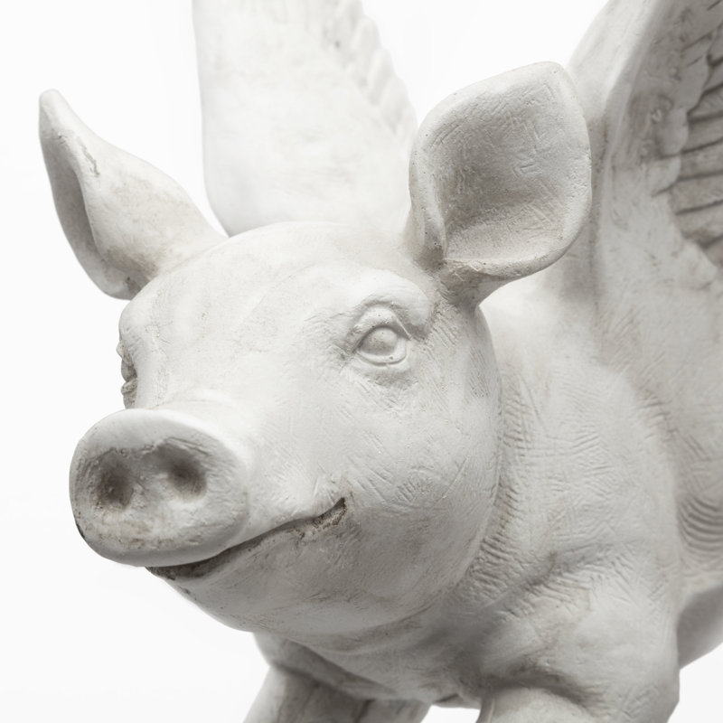 Ensemble de cochons volants, Blanc