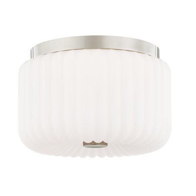 Willa Glass Flush Mount