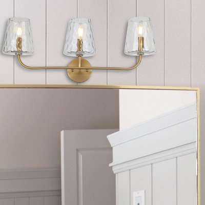 Éclairage pour meuble-lavabo à 3 lumières Arvell