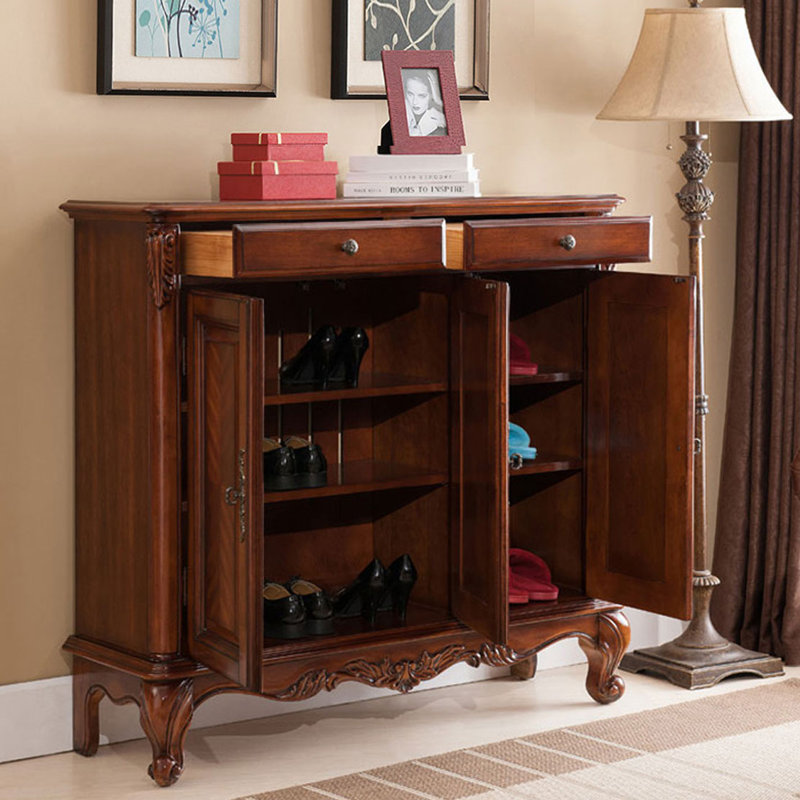 18 Pair Shoe Storage Cabinet