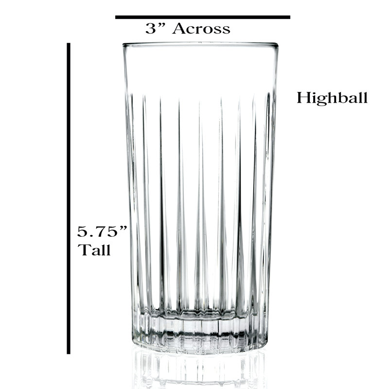 14 oz. Verre cristal Highball