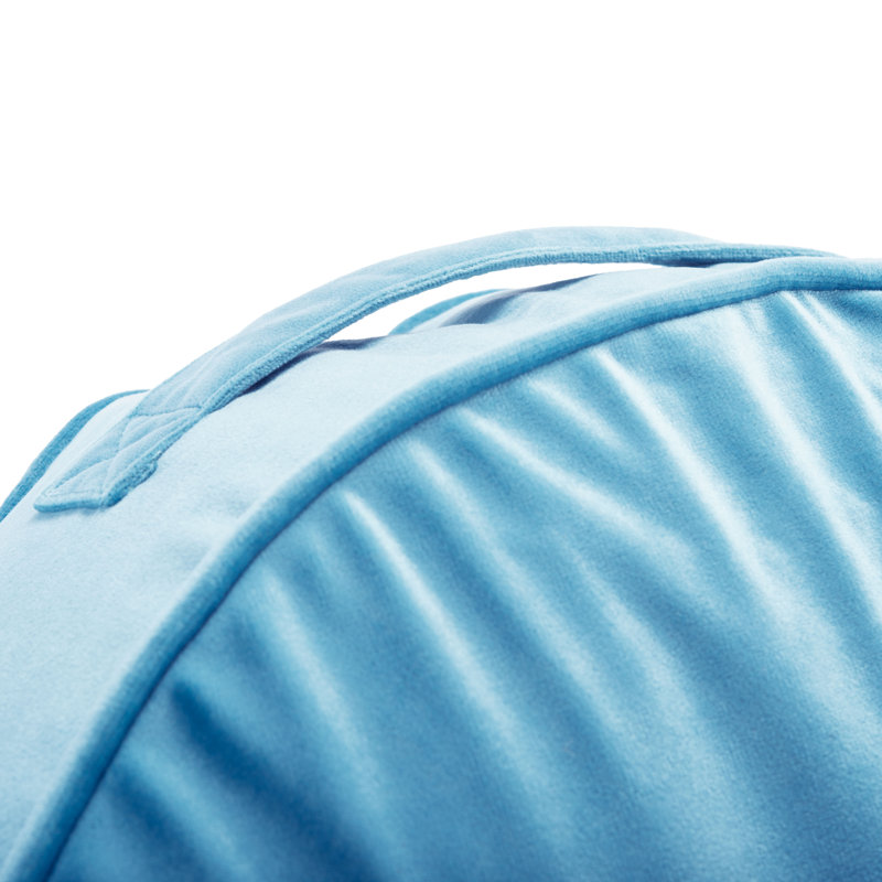 Reissa Reversible Throw Pillow, Blue