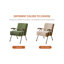 Fauteuil à motif de tissu, fauteuil d'appoint moderne à haut dossier, chaises de salon avec pieds en métal et coussins rembourrés doux,-1584632963-1584632960