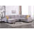 Upholstered L-Shaped Sectional-1834092751