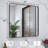 Lesamuel Filleted Corner Wall Mounted Bathroom and Vanity Mirror with Aluminum Frame-196377383-196377377-200007164
