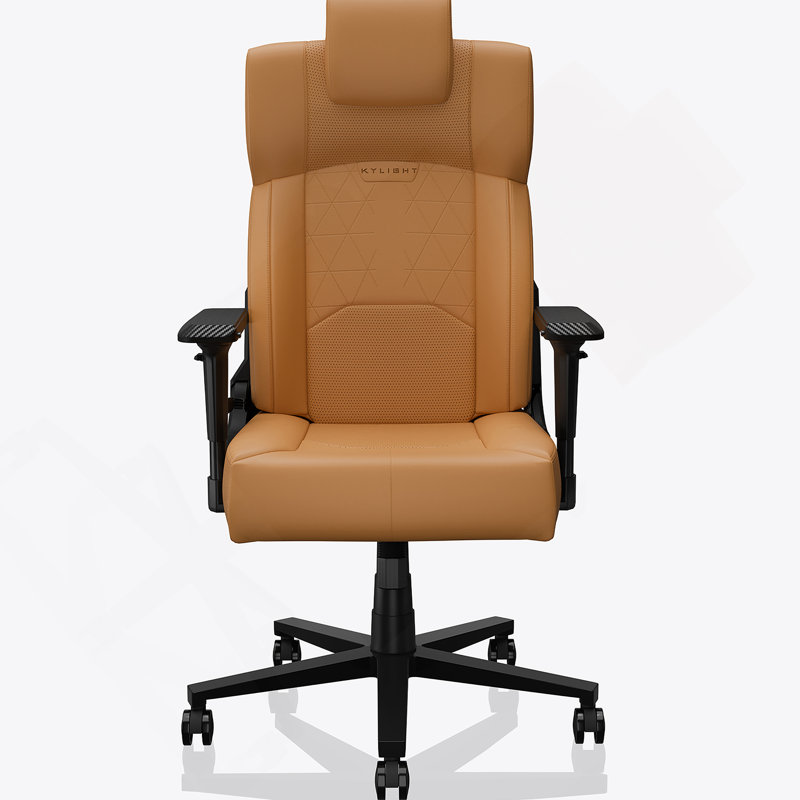 Fauteuil de bureau ergonomique Bestoffice, Jaune