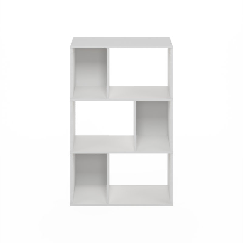 Bibliothèque à 8 cubes Wakeman, (9 tablettes) H 36,85 po x l 23,62 po x P 11,73 po, Blanc