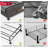 Under Bed Storage With Wheels, 2Pack Under Bed Storage Containers, Underbed Shoe Storage Organizer, Rolling Under Bed Metal Drawers For Clothes, Blankets(30.71 X 16.93 X 6.69 In)