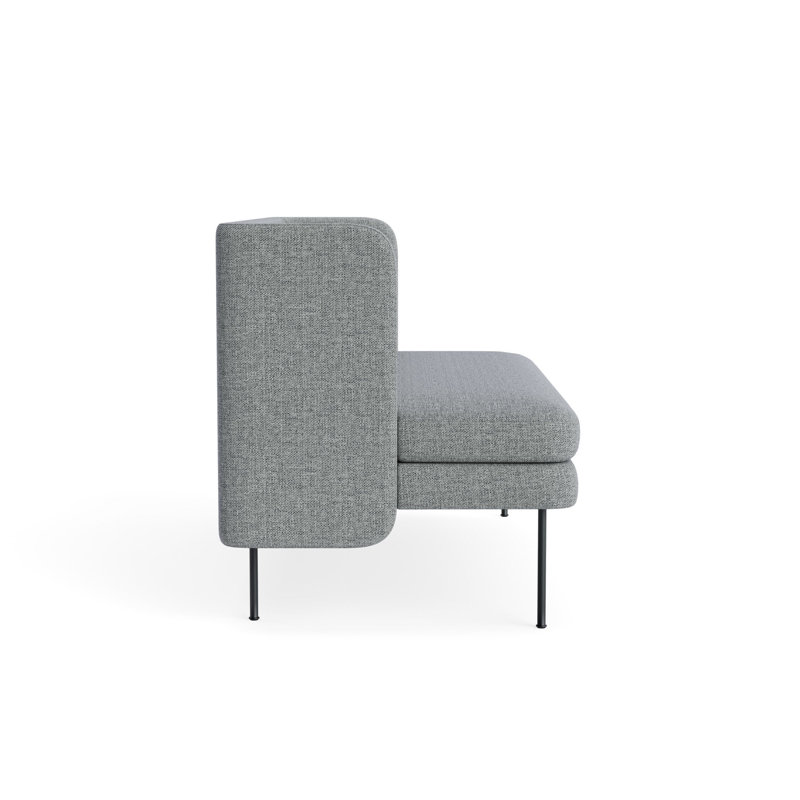 MTO - Bloke 60" Sofa, Kvadrat Guest Gray Blue