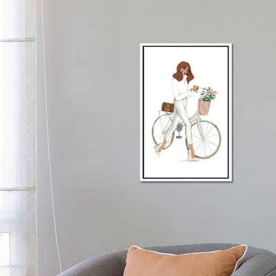 Bicyclette by Sabina Fenn - Print on Canvas