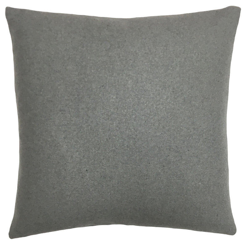 Coussin décoratif, 24 po x 24 po, Gris clair