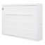 Grand lit escamotable mural, blanc