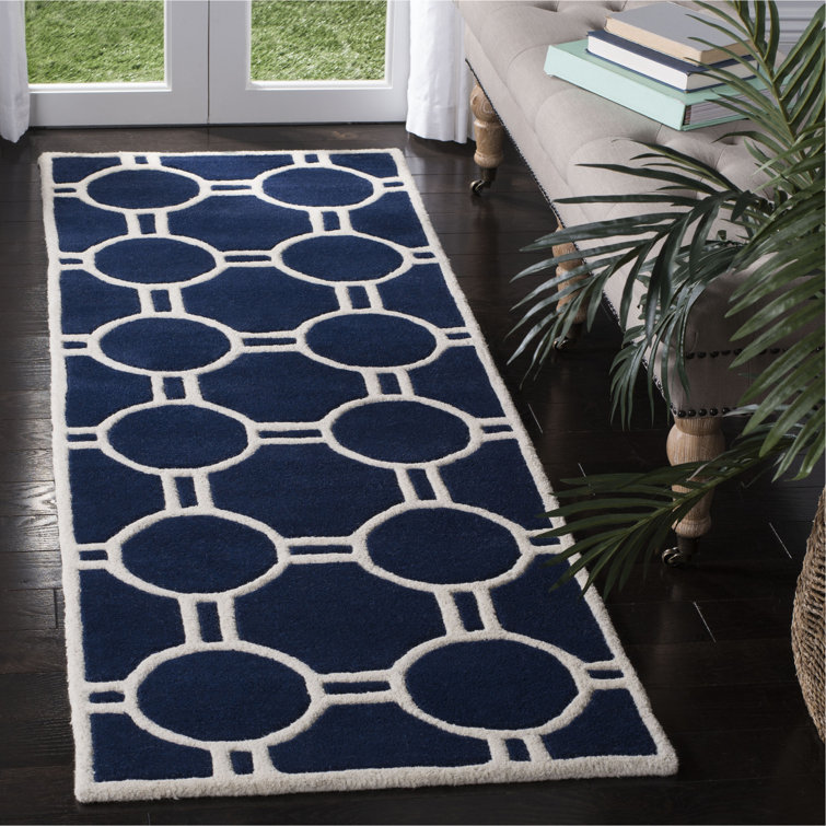 Carolene Hand Tufted Wool Geometric Rug