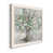 Distressed White Framed Canvas