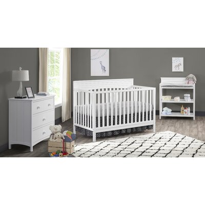 Harper 4 in 1 Convertible Baby Crib, Greenguard Gold Certified -  OxfordBaby, 67011420