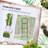 Outsunny Galvanized Raised Garden Bed, 24" X 24" X 11.75" Outdoor Planter Box With Trellis Tomato Cage And Open Bottom For Climbing Vines, Vegetables, Flowers In Backyard, Garden, Patio-949819577