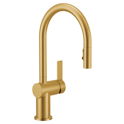 Cia One-Handle High Arc Pulldown Kitchen Faucet with Power Boost