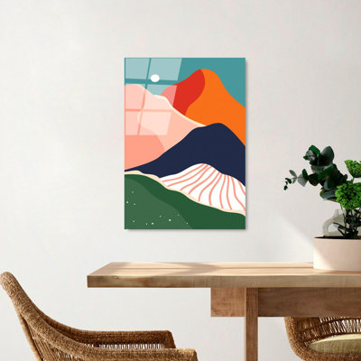 Boze Wall Decor on Tempered Glass