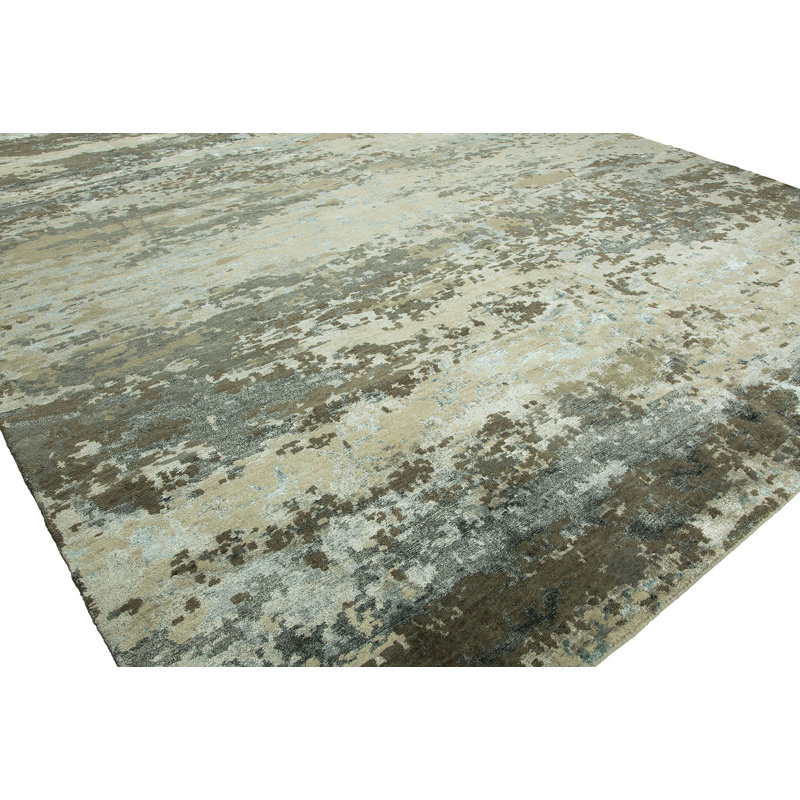 Abstract Indoor Rug, Runner 2'6" x 10'