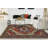 Khurram Distressed Amia Red Rug