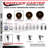 4 Piece High Temp Phenolic Caster Set