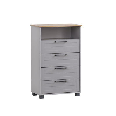 Alapaha 62.4 cm W Chest of 4 Drawers