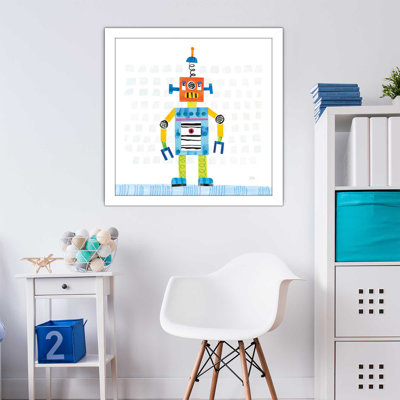 «Robot Party II on Squares», impression