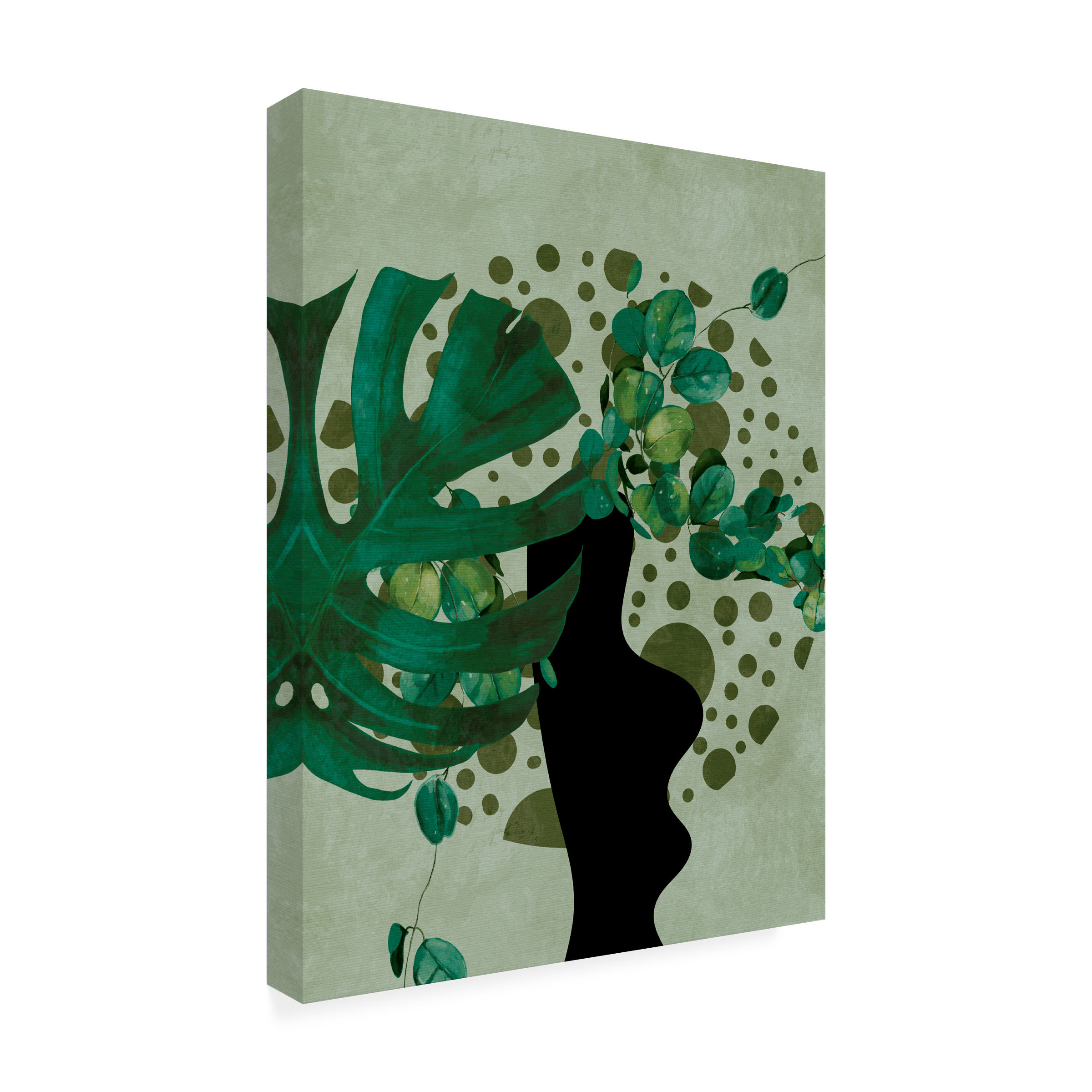 Ebern Designs Ana Rut Bre Leaves More 5 Canvas Art - Wayfair Canada