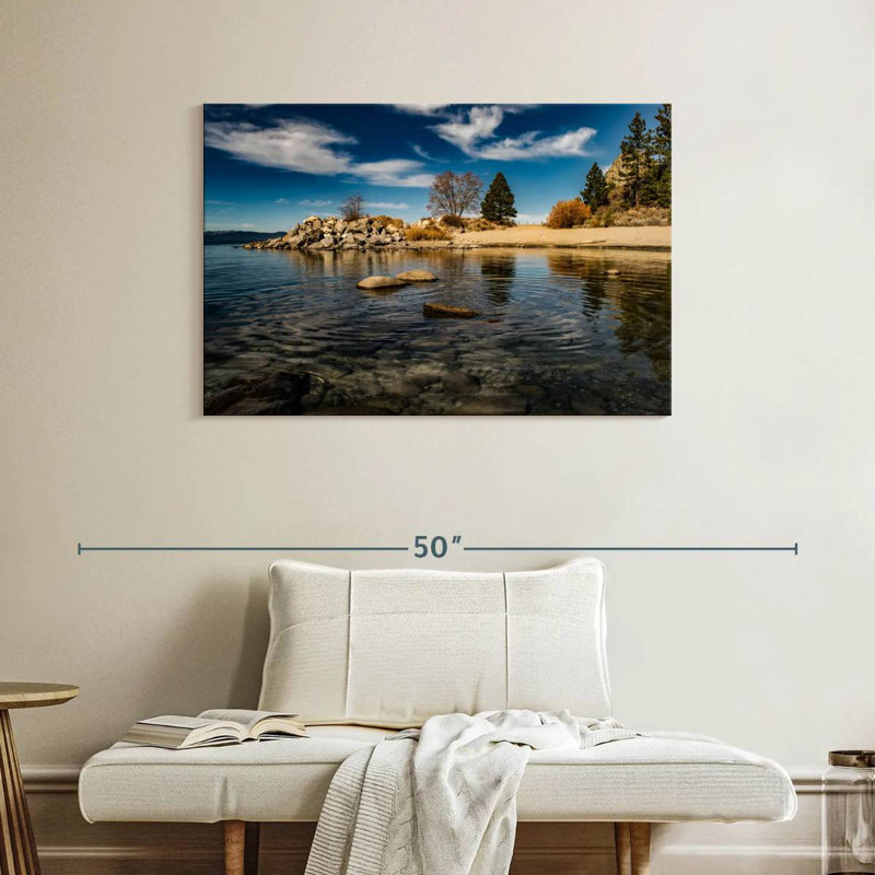 Alvord Lake Tahoe Panorama, 26" H x 39" W